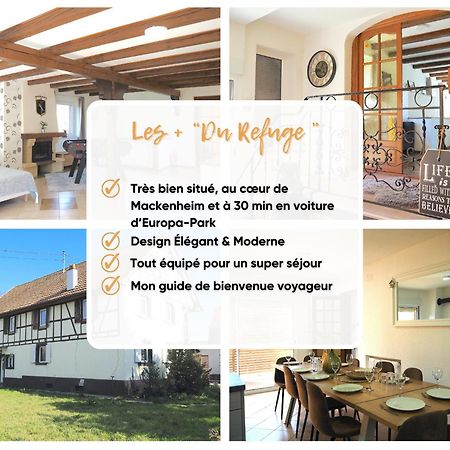 Le Refuge "Domaine Harmonieux" 30 Min Europa-Park Villa Mackenheim Kültér fotó