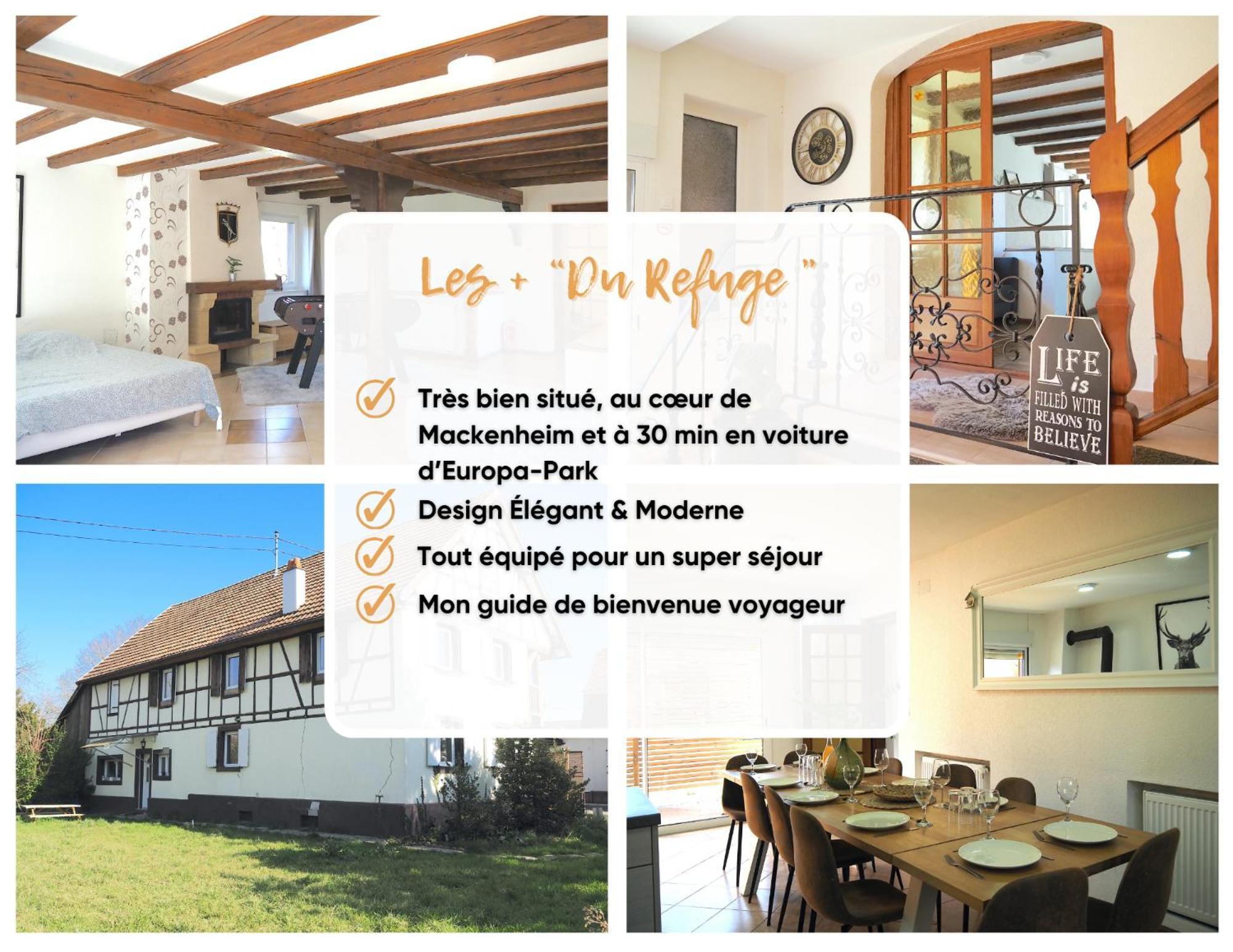 Le Refuge "Domaine Harmonieux" 30 Min Europa-Park Villa Mackenheim Kültér fotó